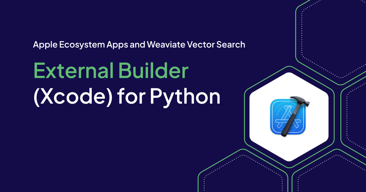 Use Xcode to run your Python datapipelines. This article explains how you can set up external builders to integrate Python into your Xcode workflows.