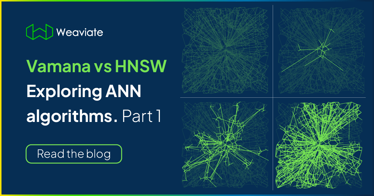 Vamana vs HNSW - Exploring ANN algorithms Part 1