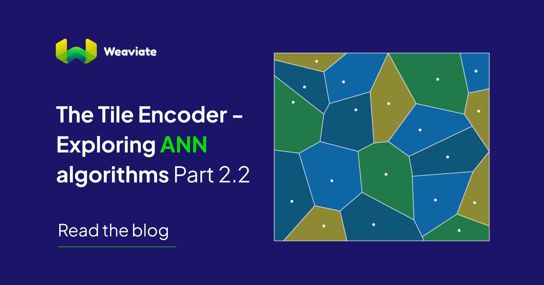 The Tiles Encoder - Exploring ANN algorithms Part 2.2