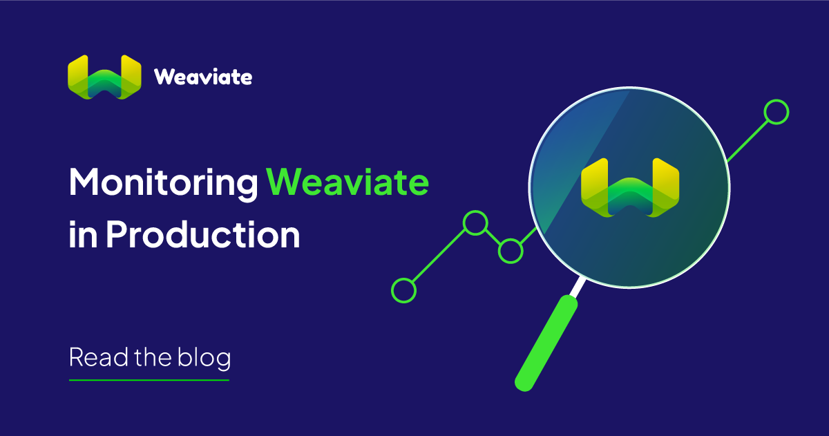 Monitoring Weaviate in Production