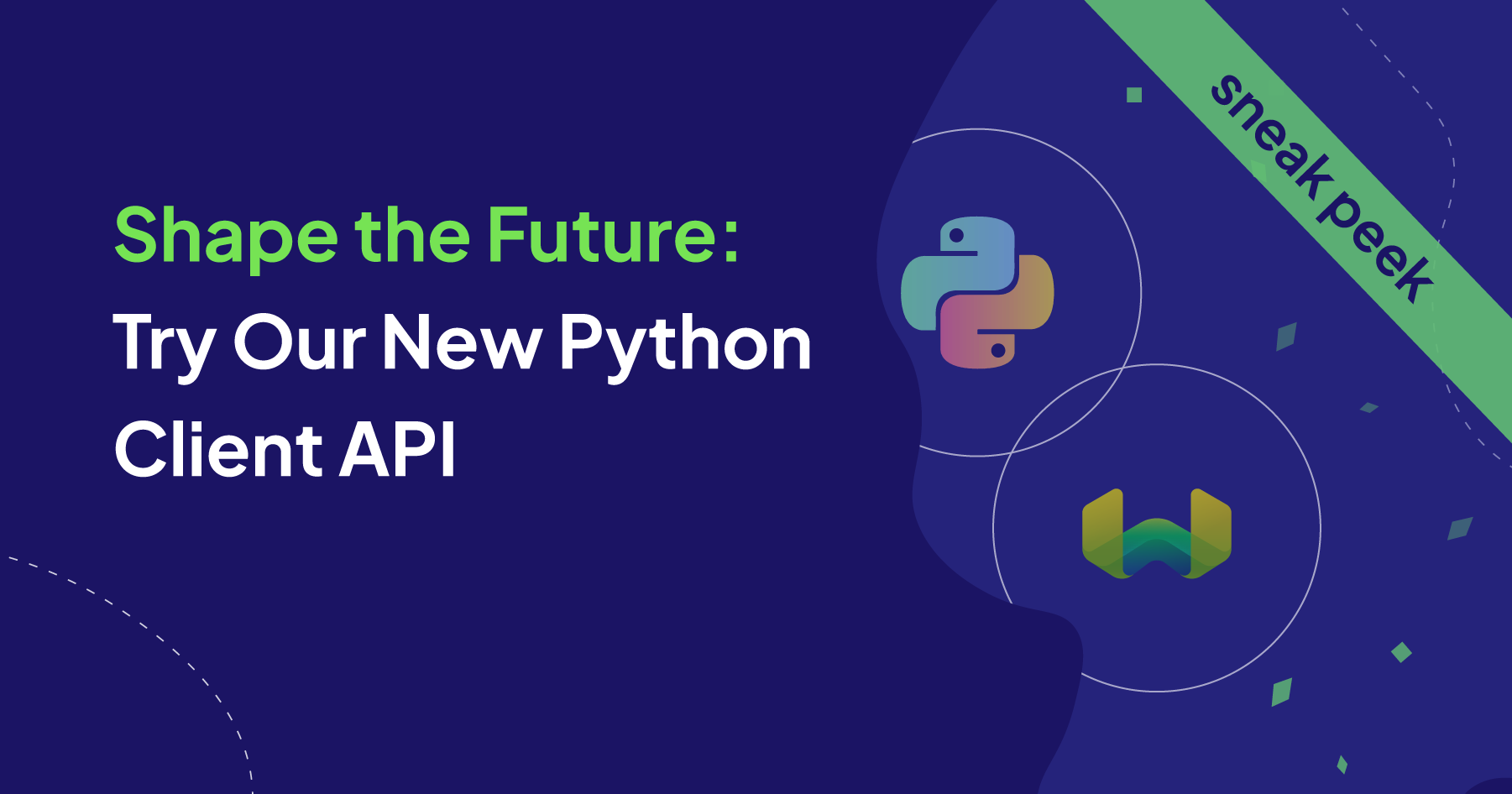 The pre-release Weaviate Python client with a new API