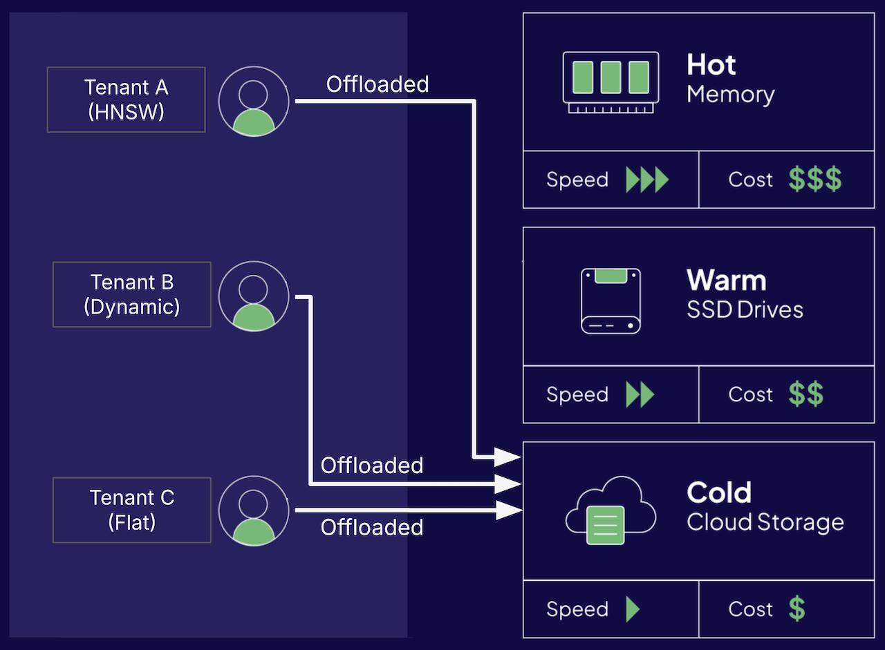 Offloaded Tenant resources