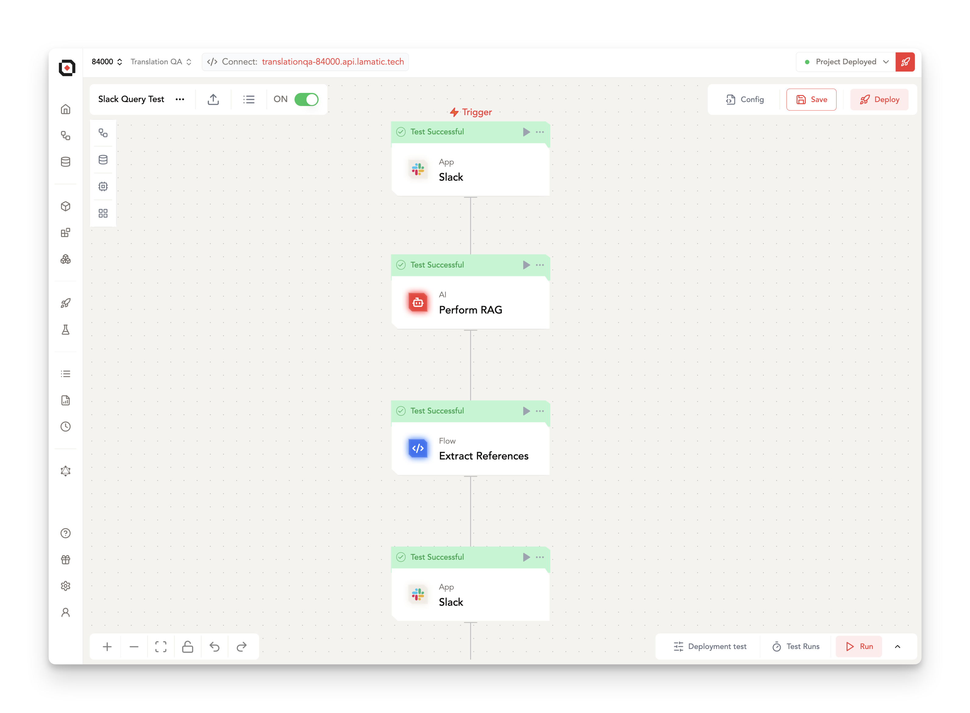 retrieval and response flow