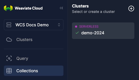 Select cluster