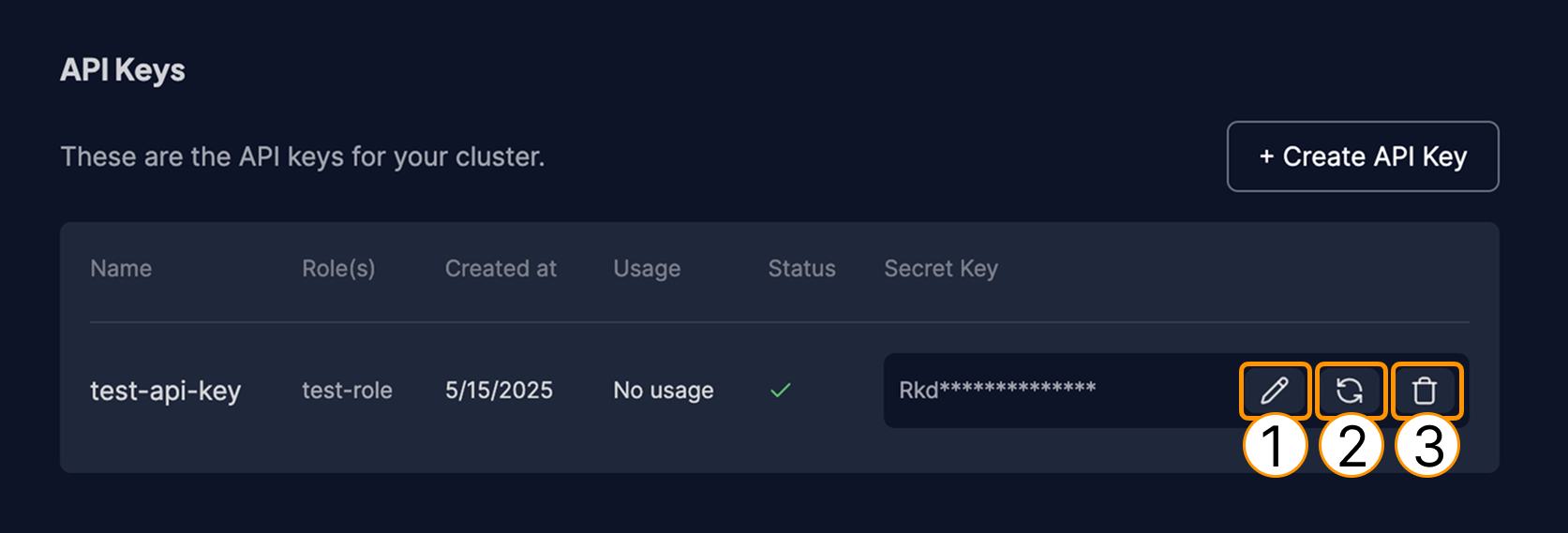 Rotate an API key in Weaviate Cloud