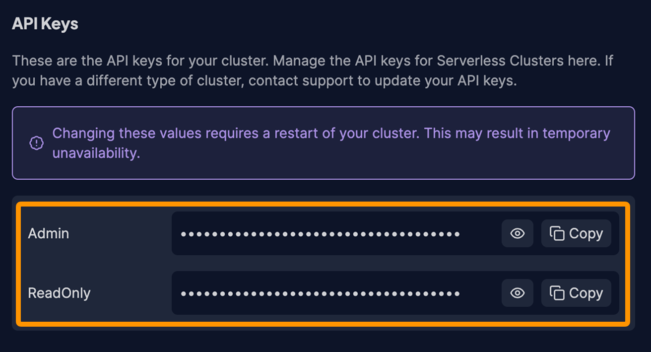 Create a cluster