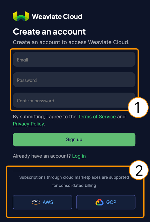 Create a cluster