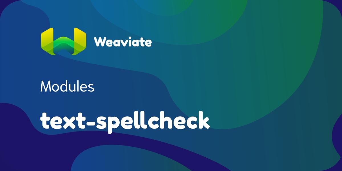 spell-check-weaviate-vector-database